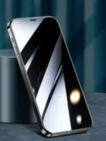Privacy Tempered Glass Screen Protector iPhone 7P/8P White - Image 2