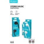 ⁦Celebrat G12 - Stereo Call Music Earphones- White⁩ - الصورة ⁦2⁩