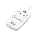 ⁦LDNIO 4 Port + 4 USB Universal Power Socket⁩ - الصورة ⁦3⁩