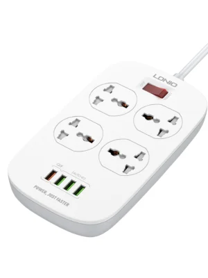 LDNIO 4 Port + 4 USB Universal Power Socket - Image 3