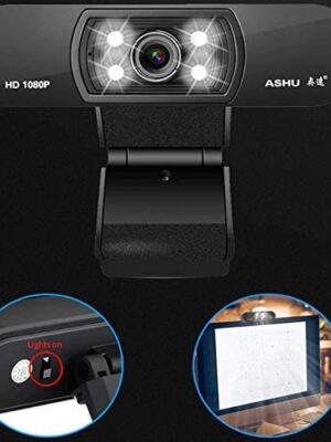 Haysenser Full HD Video Webcam 1080P HD Camera USB Webcam Focus Night Vision Computer Web Camera with Built-in Microphone - Image 3