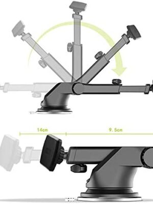 HEATZ ZH78 - Magnetic 360 Rotation Car Mount - Image 2