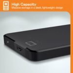 Western Digital WD Elements 2TB Portable External Hard Drive (Black) - Image 4