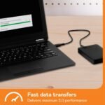 Western Digital WD Elements 2TB Portable External Hard Drive (Black) - Image 2