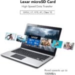 ⁦Lexar High-Performance 633x 32GB microSDHC UHS-I Card w/ SD Adapter, Up To 100MB/s Read, for Smartphones, Tablets, and Action Cameras (LSDMI32GBBNL633A)⁩ - الصورة ⁦2⁩