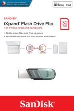 ⁦SanDisk 32GB iXpand USB Flash Drive Flip SDIX90N-032G⁩ - الصورة ⁦2⁩