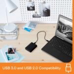 ⁦WD 4TB Elements Portable HDD, External Hard Drive, USB 3.0 for PC & Mac, Plug and Play Ready - ‎WDBU6Y0040BBK-WESN⁩ - الصورة ⁦4⁩