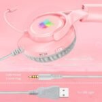 ⁦ONIKUMA X16 Wired RGB Over-ear Gaming Headset with Noise Cancelling Mic⁩ - الصورة ⁦2⁩