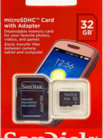 SanDisk 32GB MicroSDHC Memory Card