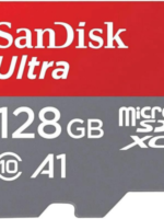 SanDisk 128GB Ultra MicroSDXC UHS-I Memory Card with Adapter - 100MB/s, C10, U1, Full HD, A1, Micro SD Card - SDSQUAR-128G-GN6MA