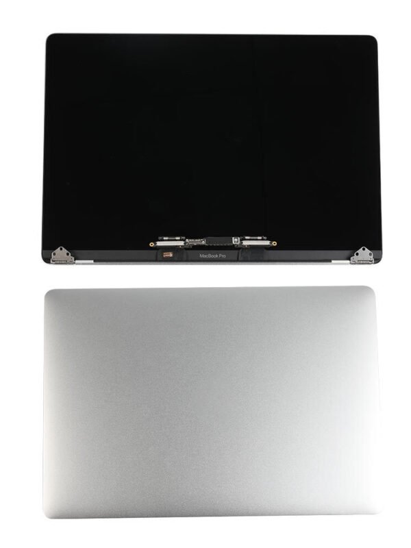 New A1990 Full LCD LED Screen Assembly for MacBook Pro 15" Retina A1990 LCD Complete Display Assembly Mid 2018 Year (Silver)
