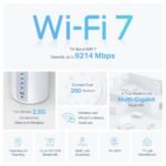 ⁦Deco BE65(1-Pack)-BE9300 Whole Home Mesh WiFi 7 System⁩ - الصورة ⁦2⁩