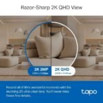 ⁦Tapo C220 Pan/Tilt AI Home Security Wi-Fi Camera⁩ - الصورة ⁦3⁩