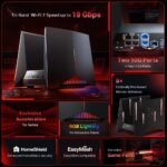 ⁦Archer GE800  BE19000 Tri-Band Wi-Fi 7 Gaming Router⁩ - الصورة ⁦2⁩