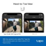 ⁦Tapo D230S1 Smart Battery Video Doorbell⁩ - الصورة ⁦4⁩