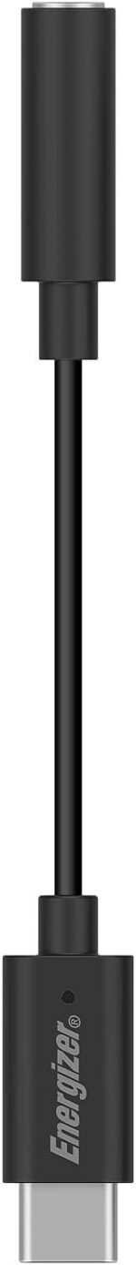 C112CABK – Audio Jack to USB-C Adapter – Audio Cable for Smartphones and Tablets – Black - Image 2
