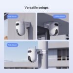 H9C 2K 3MP Dual lens Smart Home Camera - Image 2