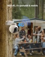 ⁦EB8 4G 2K  Pan & Tilt 4G Battery Camera⁩ - الصورة ⁦5⁩