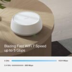 ⁦Deco BE25(3-Pack)-BE3600 Whole Home Mesh WiFi 7 System⁩ - الصورة ⁦3⁩