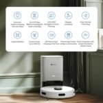 ⁦Ezviz RE4 Plus Robot Vacuum & Mop White CS-RE4P-PWT5⁩ - الصورة ⁦8⁩