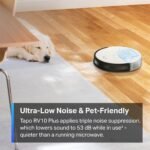 ⁦Tapo RV10 Plus Robot Vacuum & Mop + Smart Auto-Empty Dock⁩ - الصورة ⁦4⁩