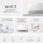 ⁦Deco BE25(3-Pack)-BE3600 Whole Home Mesh WiFi 7 System⁩ - الصورة ⁦4⁩