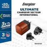 A20MUWO 20wattsfast charge with UK/EU/US adapter plug - Image 3