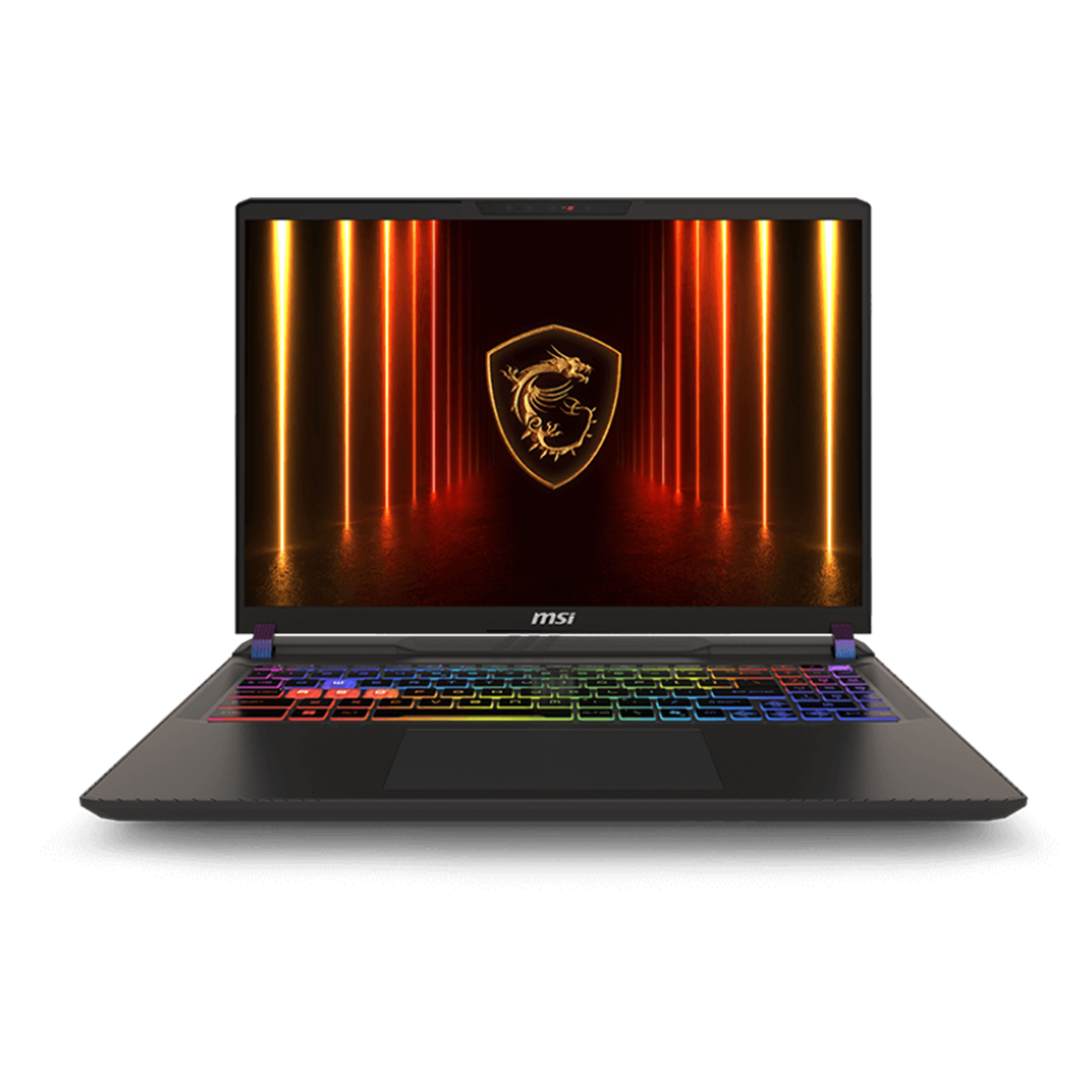 A2XWIG-400US MSI VECTOR 16HX AI A2XWIG-400US Gaming Laptop – ULTRA 9, RTX 5080 16GB, 16GB DDR5 RAM, 1TB SSD, 16" QHD 240Hz, Windows 11 - Image 1