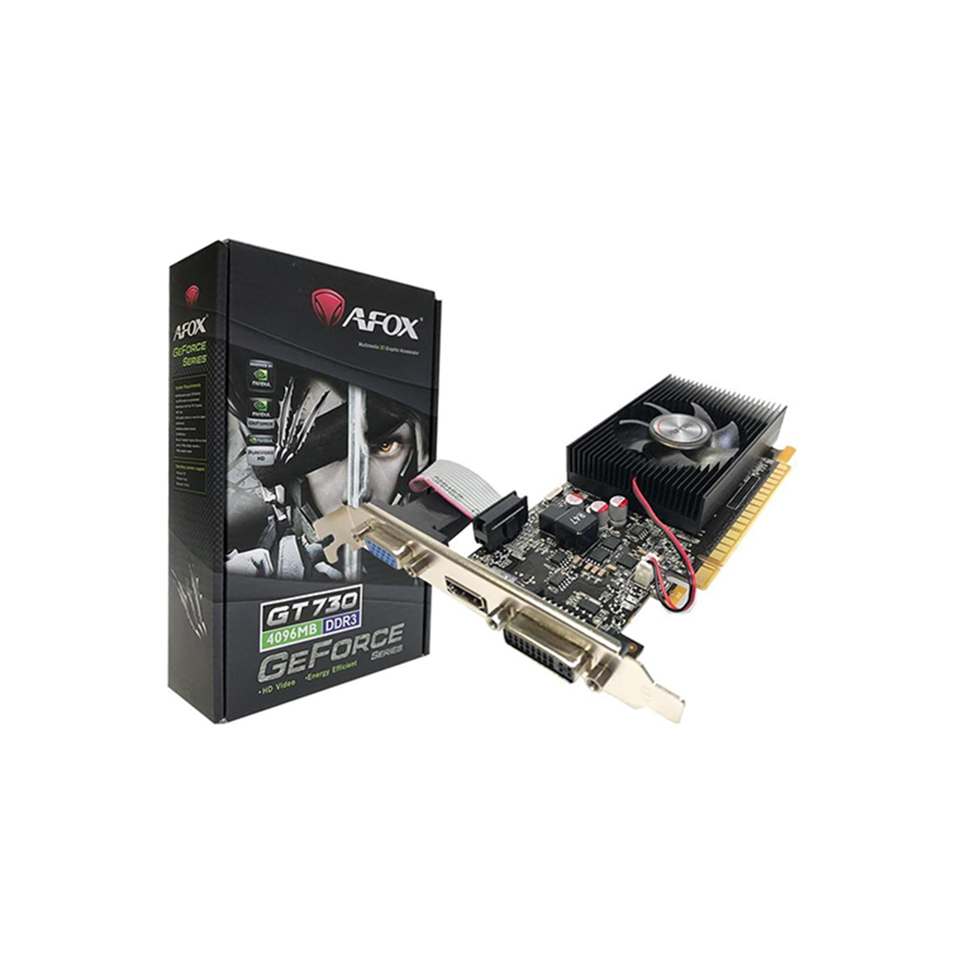 AFOX-GeForce-GT730-4GB-DDR3-Graphics-Card AFOX GeForce GT730 4GB DDR3 Graphics Card - Image 1