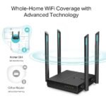 ⁦Archer C64 AC1200 Wireless MU-MIMO WiFi Router⁩ - الصورة ⁦4⁩