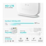 ⁦Archer MR505-4G+ Cat6 AC1200 Wireless Dual Band Gigabit Router⁩ - الصورة ⁦2⁩
