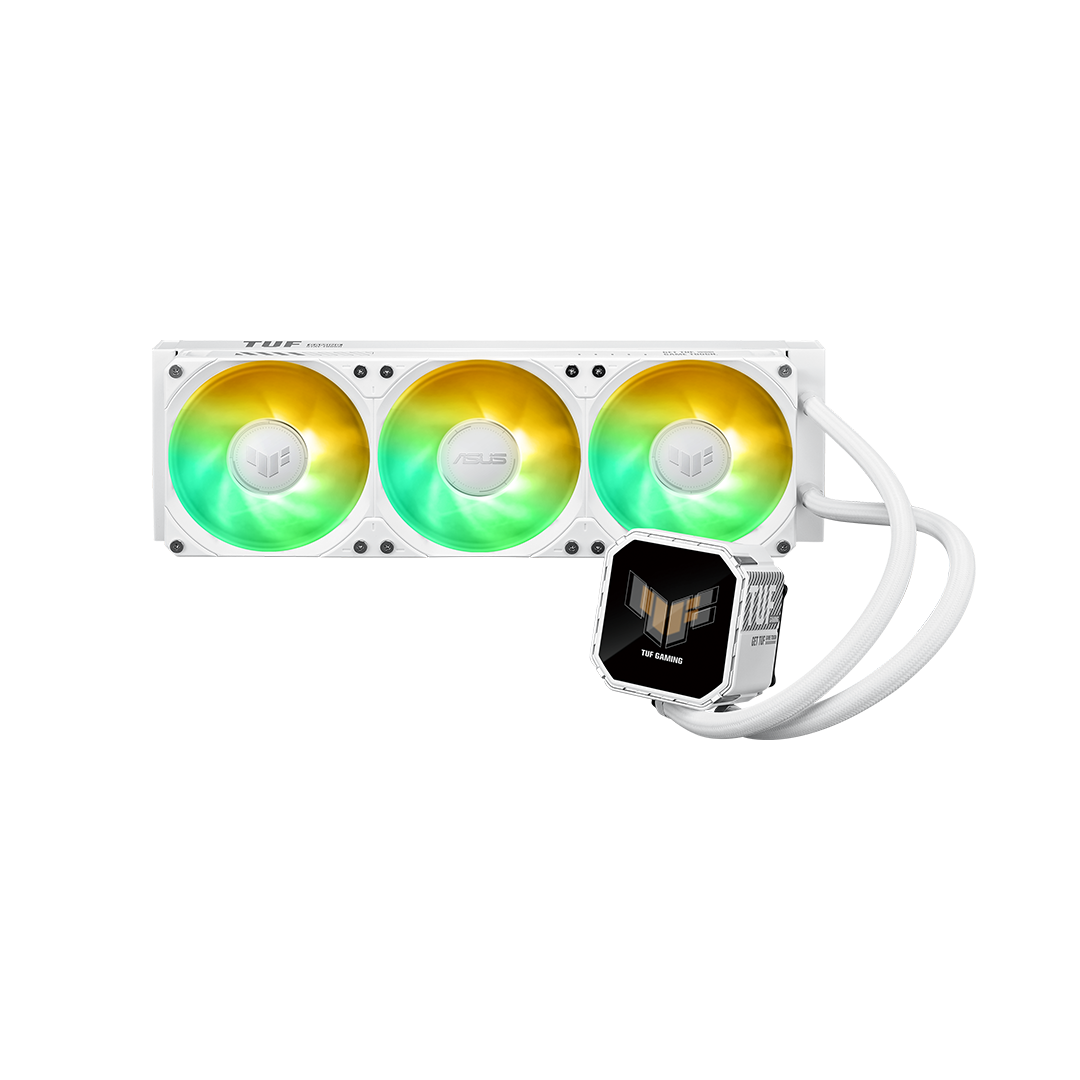 Asus-TUF-Gaming-LC-III-360-ARGB-White-Edition-CPU-Liquid-Cooler Asus TUF Gaming LC III 360 ARGB White Edition CPU Liquid Cooler - Image 1
