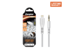 ⁦C41EUJALIHT Audio Stero Lightning Cable 1.5m White⁩ - الصورة ⁦2⁩