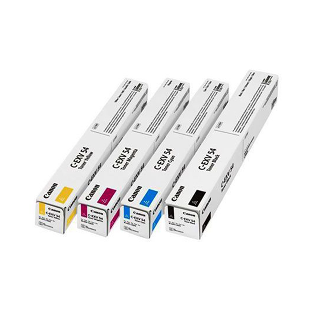 CANON-C-EXV54 Canon C-EXV 54 Toners – Black, Cyan, Magenta, Yellow - Image 1