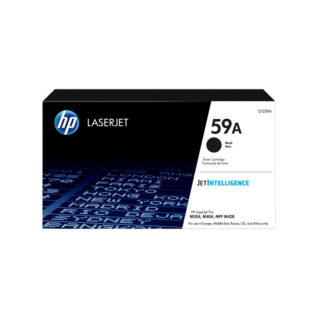 CF259A HP 59A Black Original LaserJet Toner Cartridge - Image 1