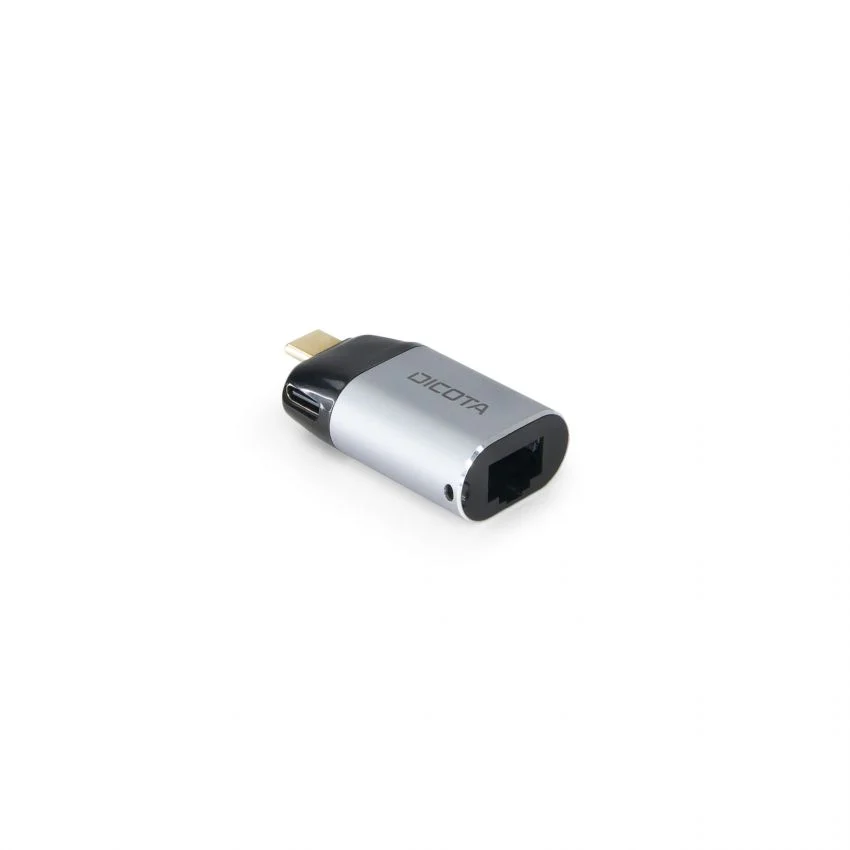 D32048_01.webp Dicota D32048 USB-C To Ethernet Adapter - الصورة 1