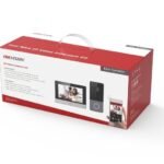 Hikvision DS-KIS603-P - IP video intercom kit for villa or house, only one call button, 1pc DS-KV6113-WPE1, 1pc DS- KH6320-WTE1, 2pcs PSU