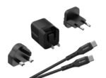 20W Multiplug Wall Charger With USB-C Cable – A20MUC - Image 2