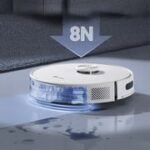 ⁦Ezviz RE4 Plus Robot Vacuum & Mop White CS-RE4P-PWT5⁩ - الصورة ⁦3⁩
