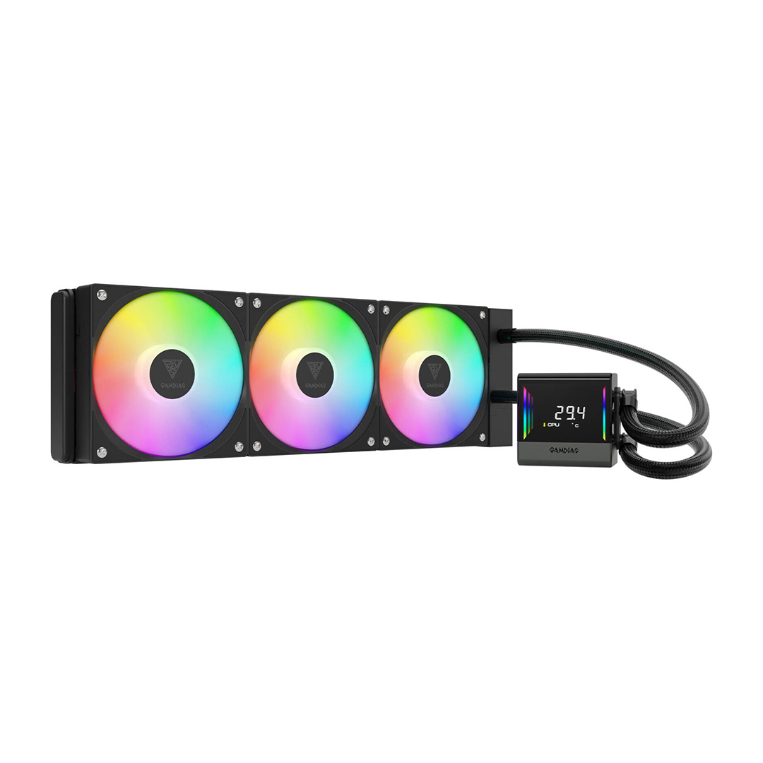 Gamdias-Chione-E4-360-All-in-one-Gaming-CPU-Liquid-Cooler Gamdias Chione E4 360 All-in-one Gaming CPU Liquid Cooler - Image 1