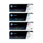 HP 201A Original LaserJet Toner Cartridge – Black, Cyan, Magenta, Yellow
