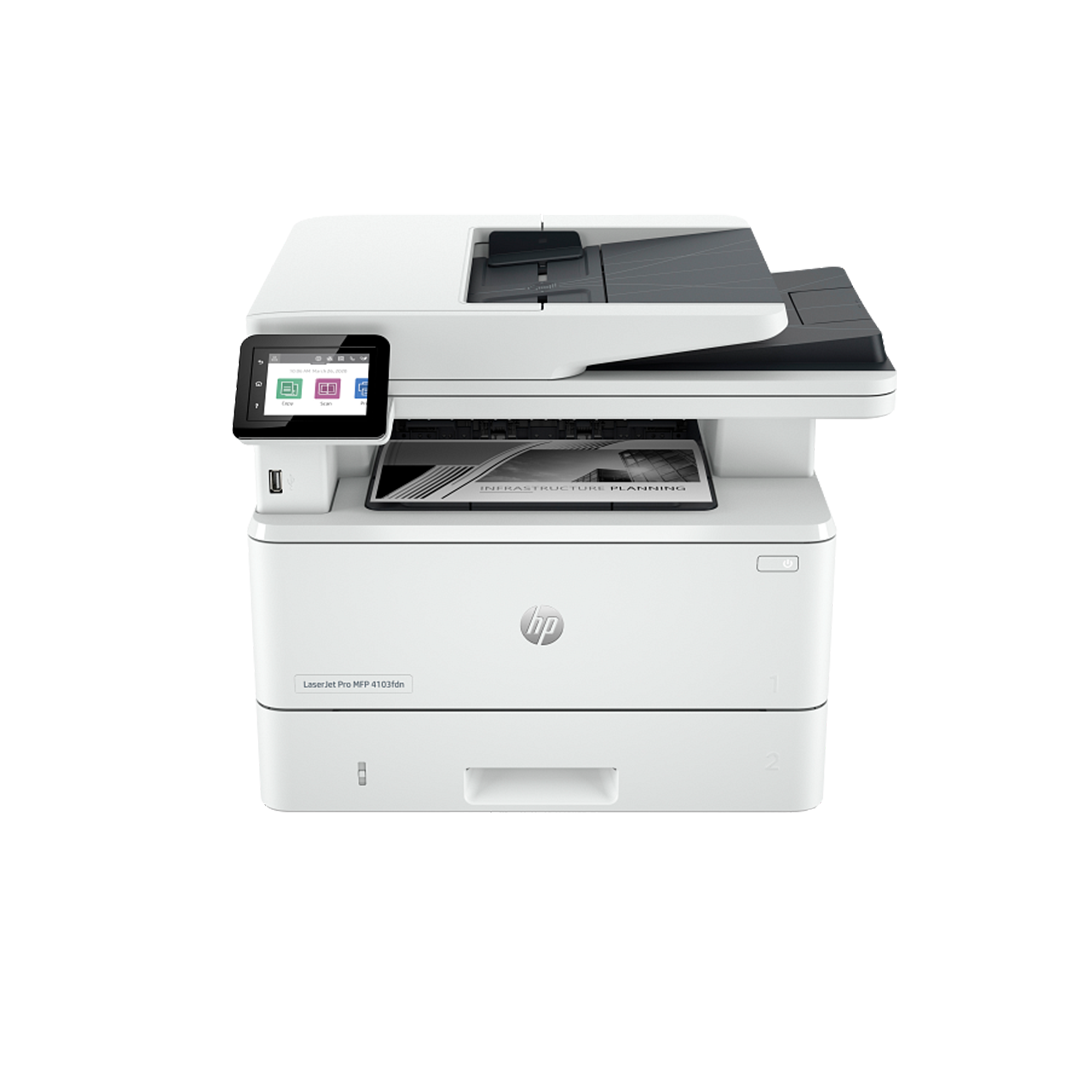 HP-LaserJet-Pro-MFP-4103fdn-Printer HP LaserJet Pro MFP 4103fdn Printer - Image 1