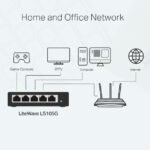 LS105G 5-Port 10/100/1000Mbps Desktop Network Switch - Image 5