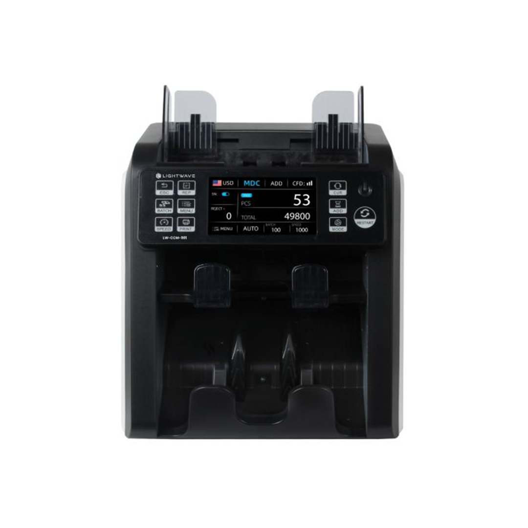 Lightwave-LW-CCM-901-Touchscreen-Money-Counting-Machine Lightwave LW-CCM-901 Touchscreen Money Counting Machine - Image 1