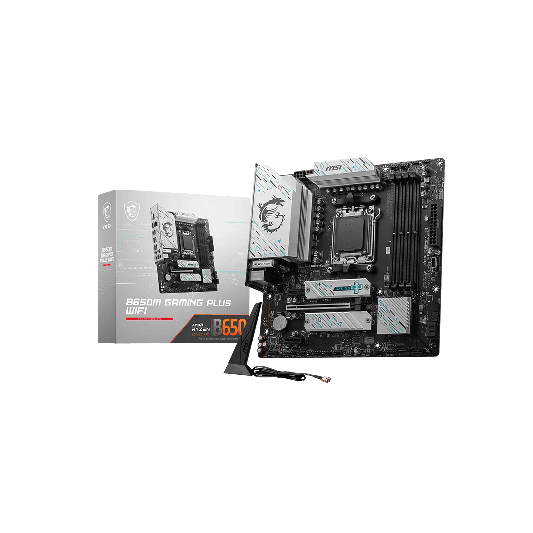 MSI-B650M-Gaming-Plus-WIFI-AMD-Motherboard MSI B650M Gaming Plus WIFI AMD Motherboard - Image 1