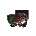 MeeTion C500 4 in 1 Gaming Kit – Keyboard, Mouse, Headset, Mouse Pad