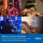 Tapo L535E Smart WiFi Light Bulb, Multicolor - Image 4