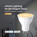 ⁦Tapo L610 Smart Wi-Fi Spotlight, Dimmable⁩ - الصورة ⁦2⁩