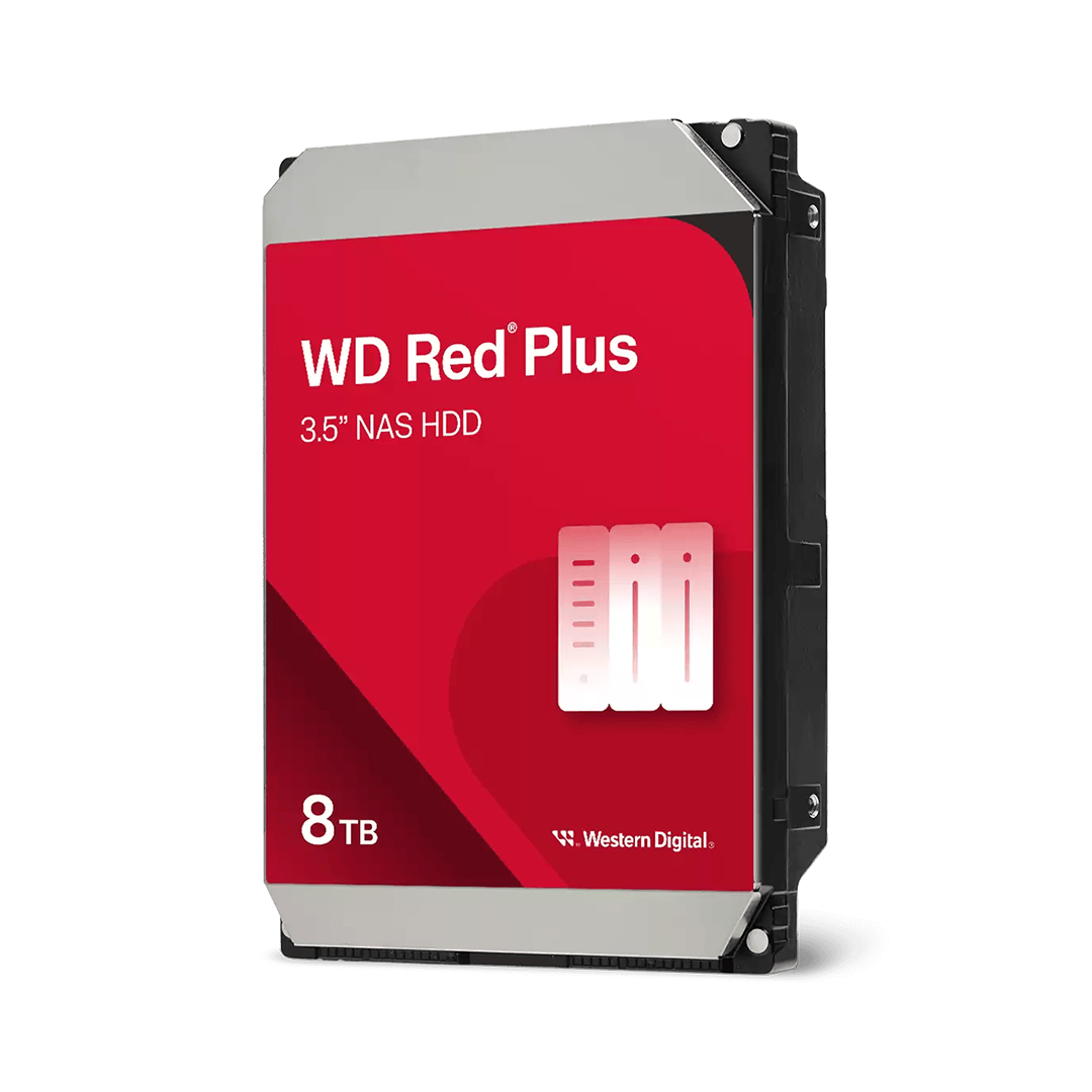 WD80EFPX WD 8TB Red Plus 3.5" NAS HDD - Image 1