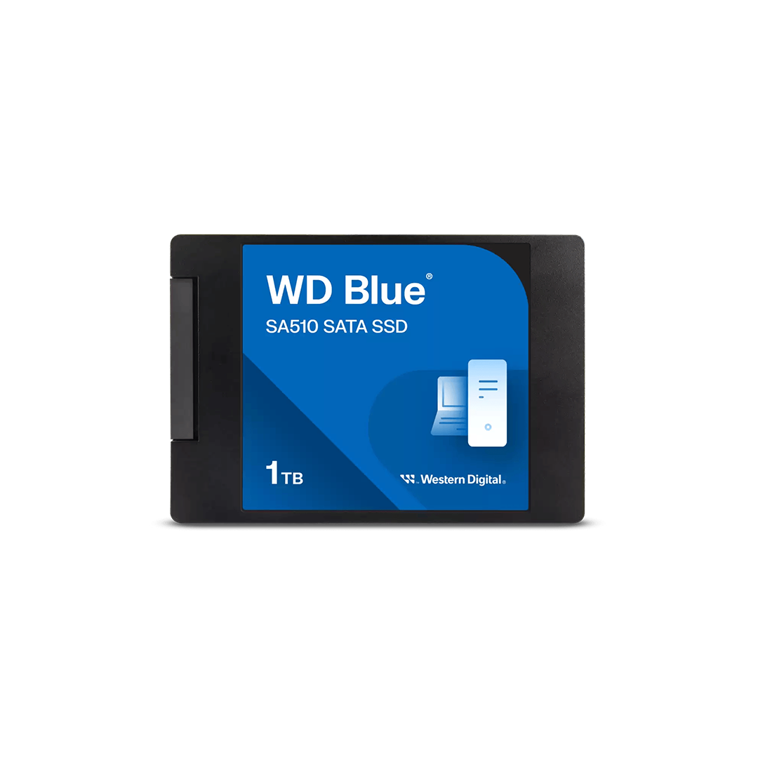 WDS100T3B0A-00AXR0 Western Digital Blue SA510 1TB 2.5" SATA SSD - Image 1